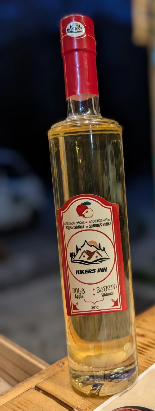 dish category Vodka bottle
