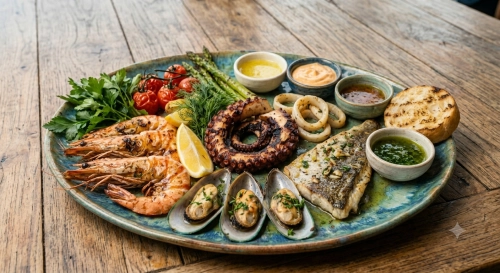 dish category Морепродукты