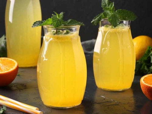 dish category homemade lemonade