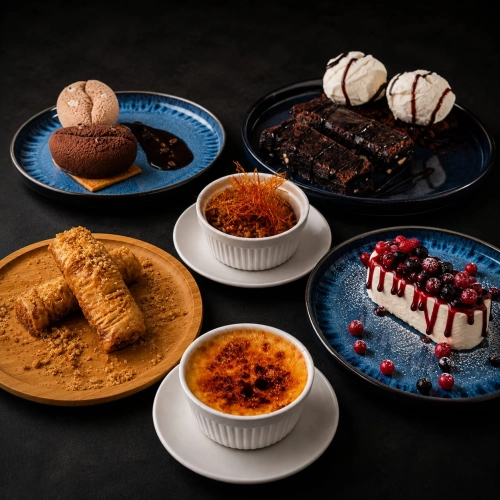 dish category Desserts