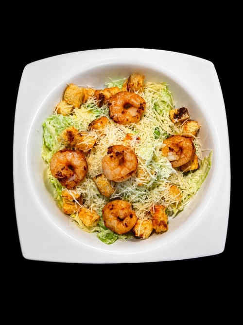 Caesar with shrimp