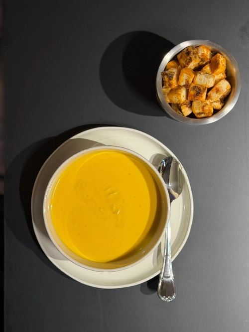 Pumpkin cream soup