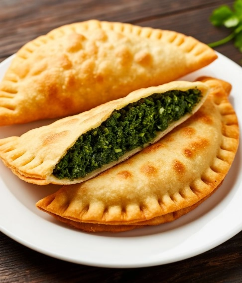 Чебурек с зеленью (150 г) шт.