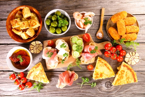 dish category სტარტერი